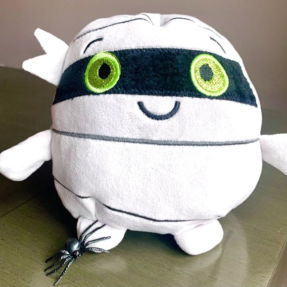 Super Soft Squishy Halloween Mummy Monster Embroidered Plush Toy Stuffed Animal - Picture 1 of 4